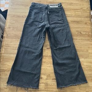 Free People- The Ragged Priest Wide-Leg Jeans